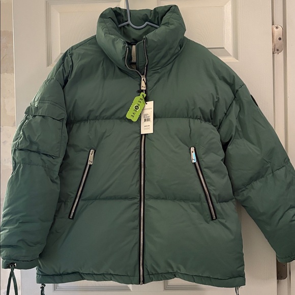 Noize Jackets & Blazers - NWTS Noize Neves Puffer Jacket in Sage Green, Sz Medium.